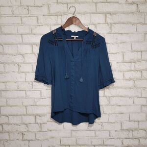 Maurices full button blouse